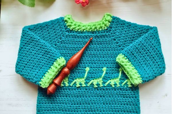 Dino Stitch Sweater