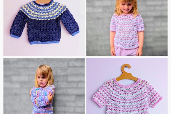 Chameleon Sweater (kids version)