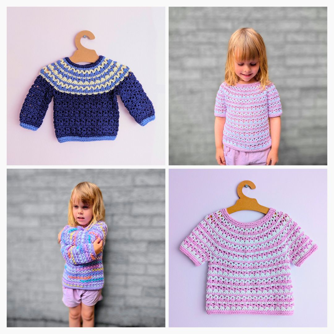 Chameleon Sweater (kids version)